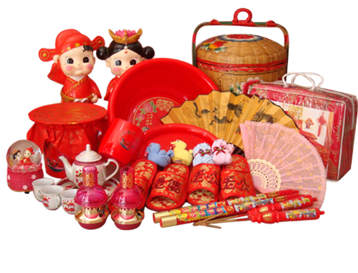 We have various traditional Chinese wedding accessories for the various 